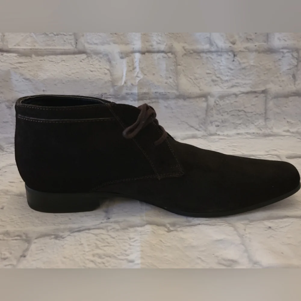 Calvin Klein Dark Brown Chukka Boots - Picture 3 of 7